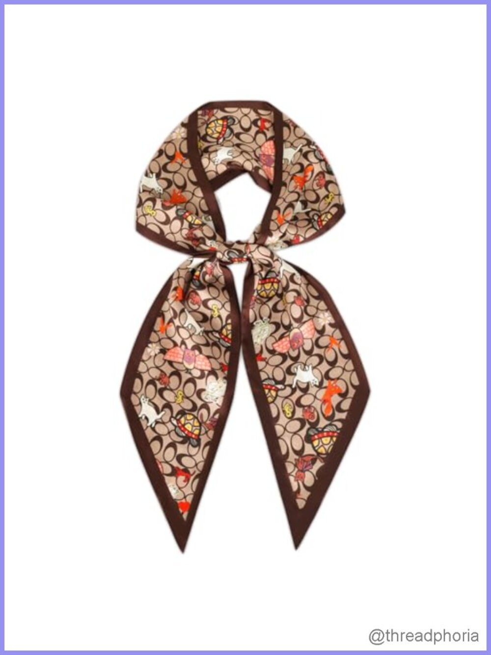 Silk Feel Fashion Scarf for Women Header Wrap Handbag Neck